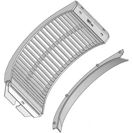 Aftermarket Concave, Round Bar Fits John Deere 9560STS 9570STS S550 WN-AH206174-PEX